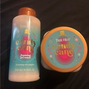 Tree hut body wash and scrub